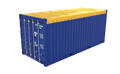 20ft open top container front view 1