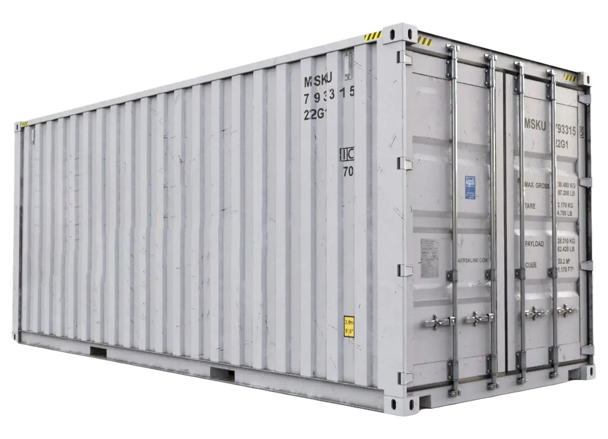 20ft High Cube Double-door Tunnel Container