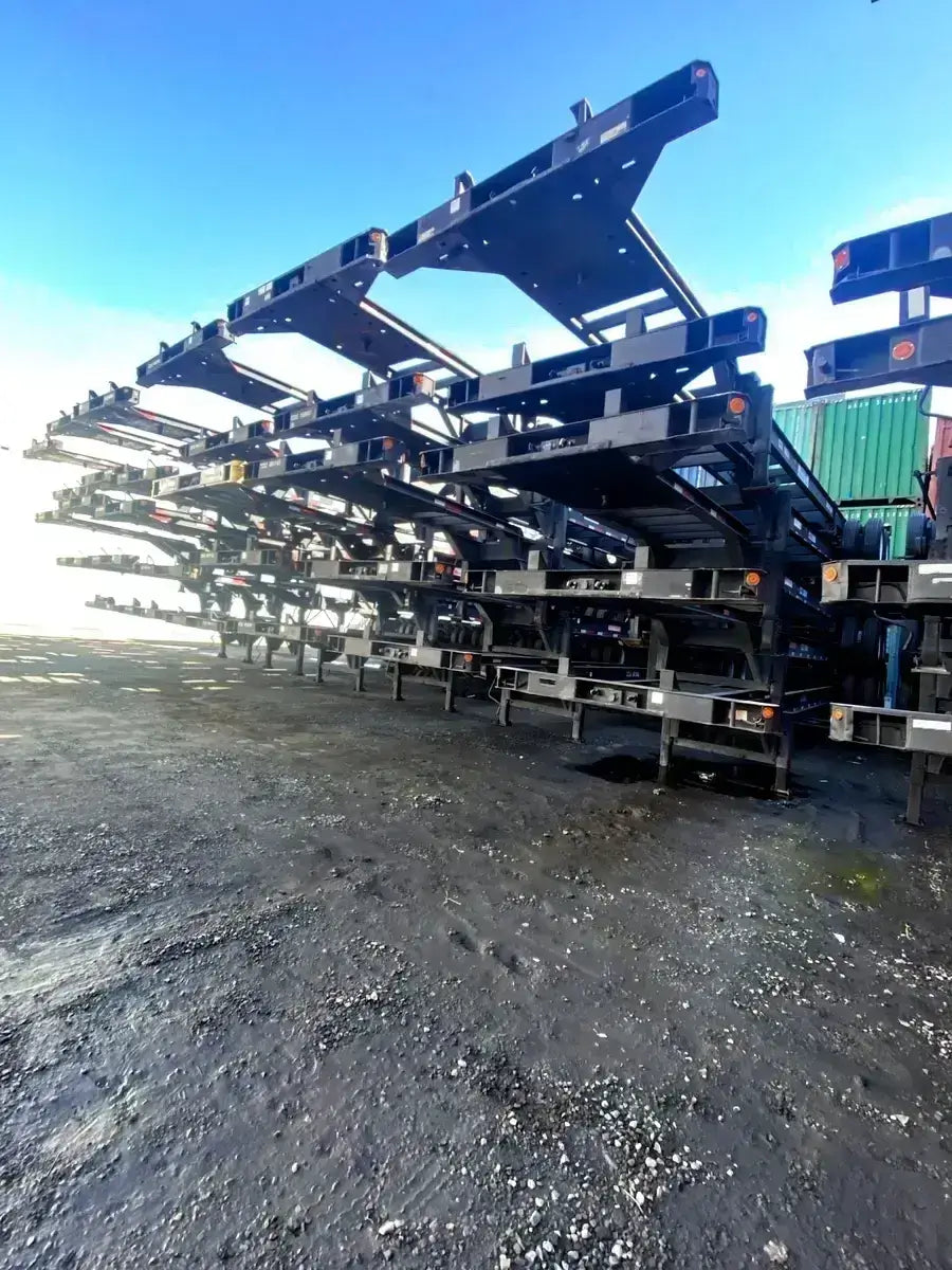 40ft Gooseneck 2-AXLE Chassis – Premium Container Transport