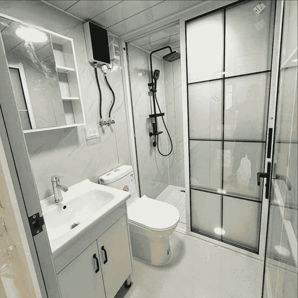 TS-144 Turnkey Prefab Mobile Home With 3 Bedrooms (800 sq ft)