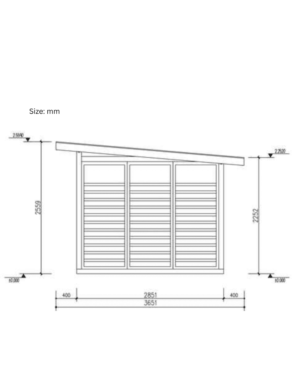 OPH-233 Small Cabin Kit (241 sq ft)