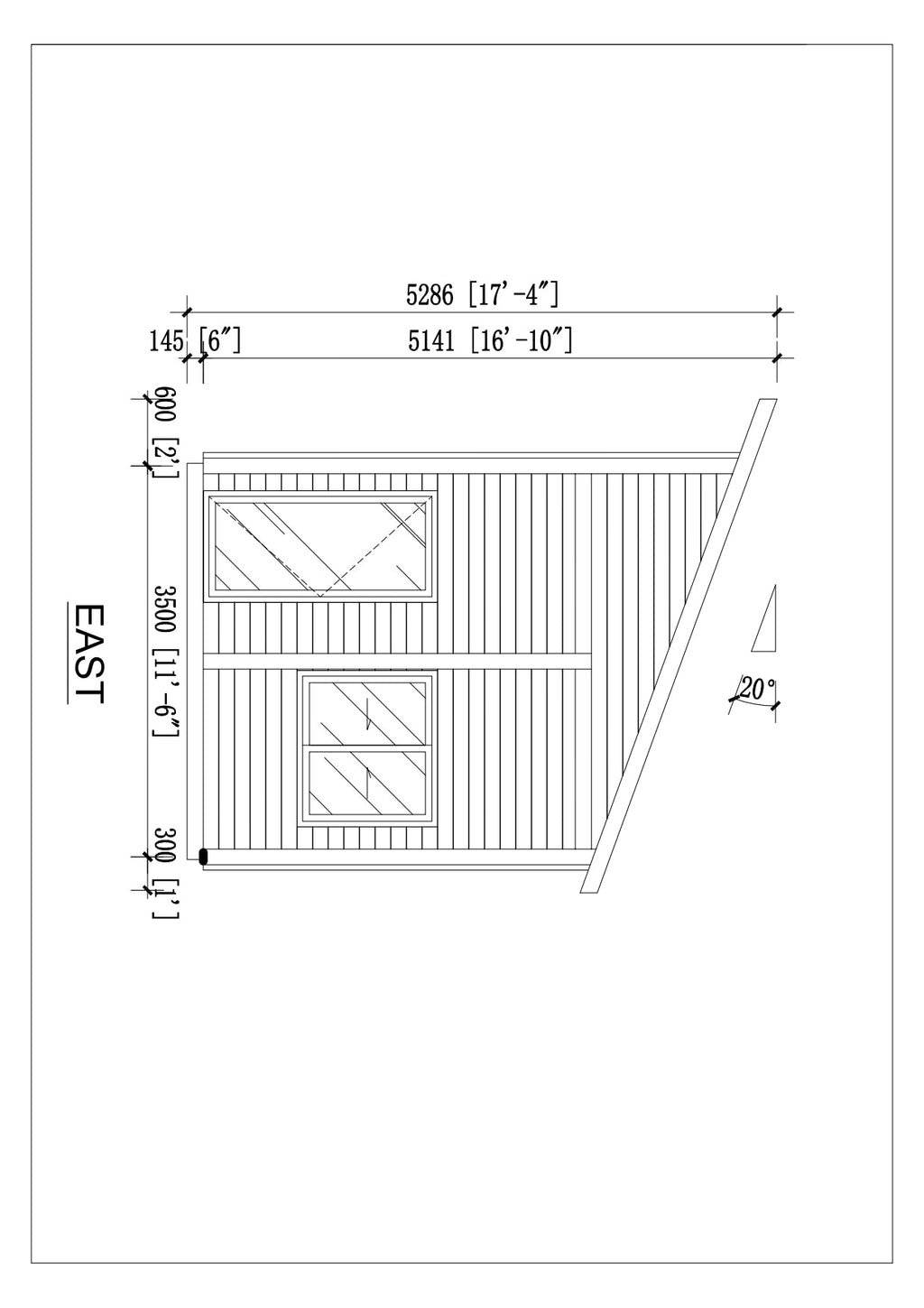 LKH-075 Tiny House Kit (323 sq ft)